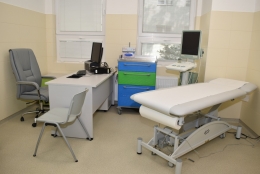 Nové urologické ambulance a zákrokový sálek v pavilonu E