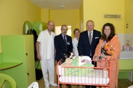 Na Nový rok přišla v porodnici Městské nemocnice na svět tři miminka