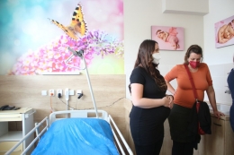 Den otevřených dveří naší porodnice přilákal více než 150 budoucích maminek